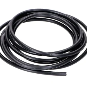 Zapalovací kabel černý 5 mm 2 m pro Zündapp, Kreidler, Hercules, Puch, KTM, DKW, moped, skútr, motocykl Nízká Cena