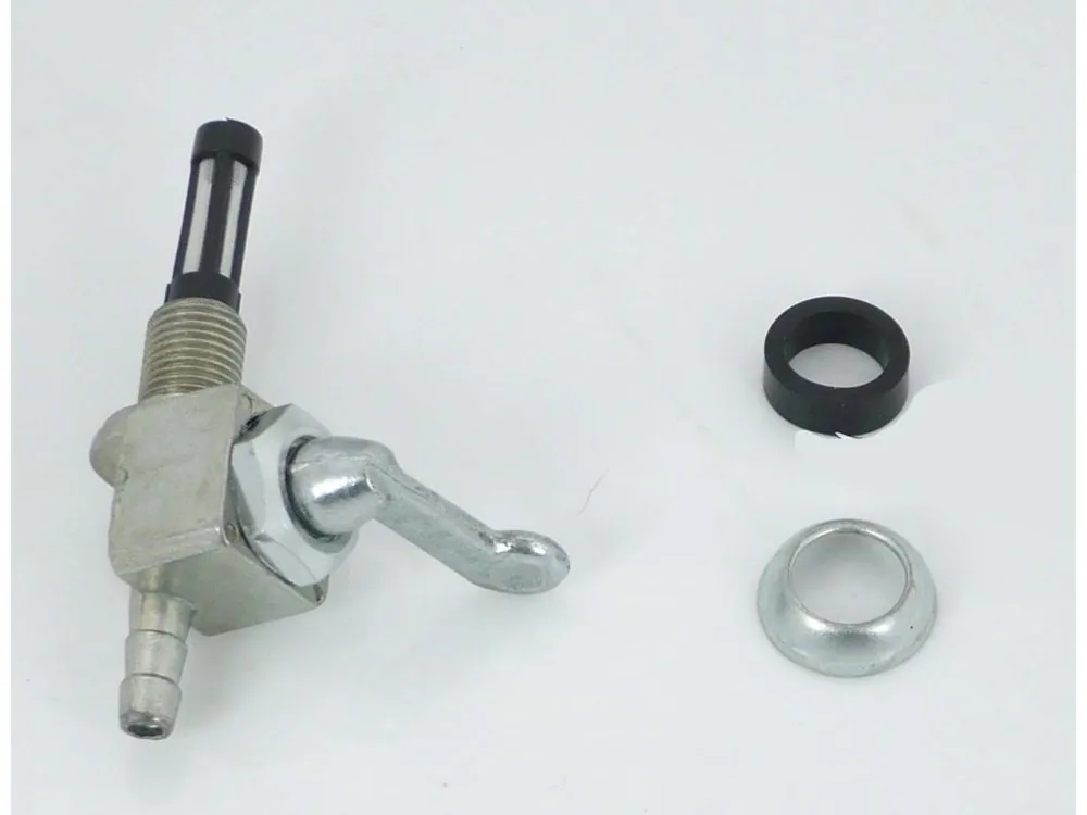 Časově Omezené Palivový kohout M10x1 spodní vývod pro Peugeot 103, Mobylette, Motobecane, Garelli