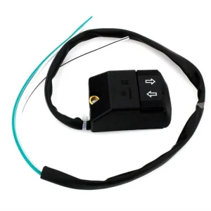 Přepínač směrových světel Magura obdélníkový černý 490 mm pro Kreidler Florett K 54, Hercules MK KX, Zündapp GTS KS CS CX C, Puch Monza, KTM, DKW, Rixe Celosvětová Doprava