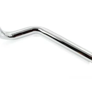 Výfuková příruba ocelová 28 mm 350 mm chrom pro Hercules Prima, KTM, DKW, Rixe Sezónní Sleva