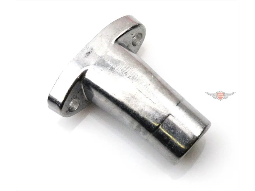 Oblíbený Sací příruba hliníková, připojení karburátoru 26 mm, vnitřní průměr 20 mm, rozteč děr 45 mm, pro Zündapp, CS, CX, Hai, ZD, GTS, C 50 Sport