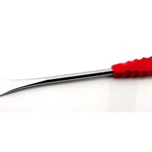 Hromadná Objednávka Montážní páka ELDI, ocelová, délka 270 mm, plastová rukojeť, červená, pro Zündapp CS, CX, Hai, M 50, Bergsteiger, GTS, C, KS, Star, Hercules Prima, M, Optima, K Ultra, MK, Kreidler Florett, Flory, Puch Maxi, Monza, Simson Schwalbe S, SR, KR, KTM, DKW