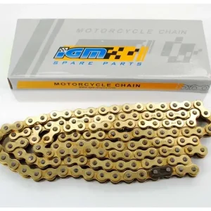 Řetěz zlatý 106 článků 415 pro Hercules Prima, MX, Supra, M, GT, GX, Zündapp Bergsteiger CS, CX, Hai, GTS, KS, C 50 Super, Combintte R 50, Kreidler Florett, Flory, MF, MP, Puch Maxi, Monza, X, DS, VS, MV, KTM Bora, DKW, Miele, Rixe Nejlepší Volba