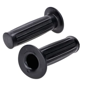 Prémiový Sada gripů černá 22/24mm 105mm pro Zündapp GTS C 50 Sport, KS Combinette 442, 444, ZA A, Kreidler Florett, Flory MF, Hercules Prima M, Puch Maxi, KTM, DKW, Rixe, Miele moped, moped