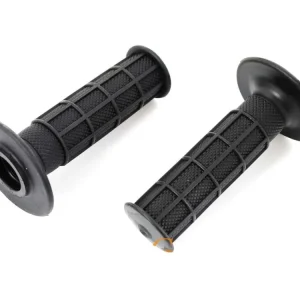 Kup Teď Gumové gripy černé 22/24 mm 110 mm pro Zündapp GTS, KS, C 50 Sport, Kreidler, Hercules