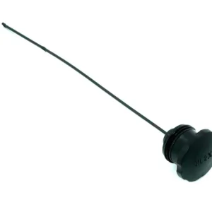 Černé plastové víčko nádrže pro Piaggio Ciao, Citta Víkendová Akce