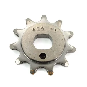 Pastorek Esjot ocelový 11 zubů 15x12mm pro Kreidler Florett Eiertank typ K54/0M, LF LH K54/32 D, 3rychlostní Mokick, Mustang Enduro, Flory MF12, MF13, MF20, MF22, MF23, Flott MF24, MF25 Trendový