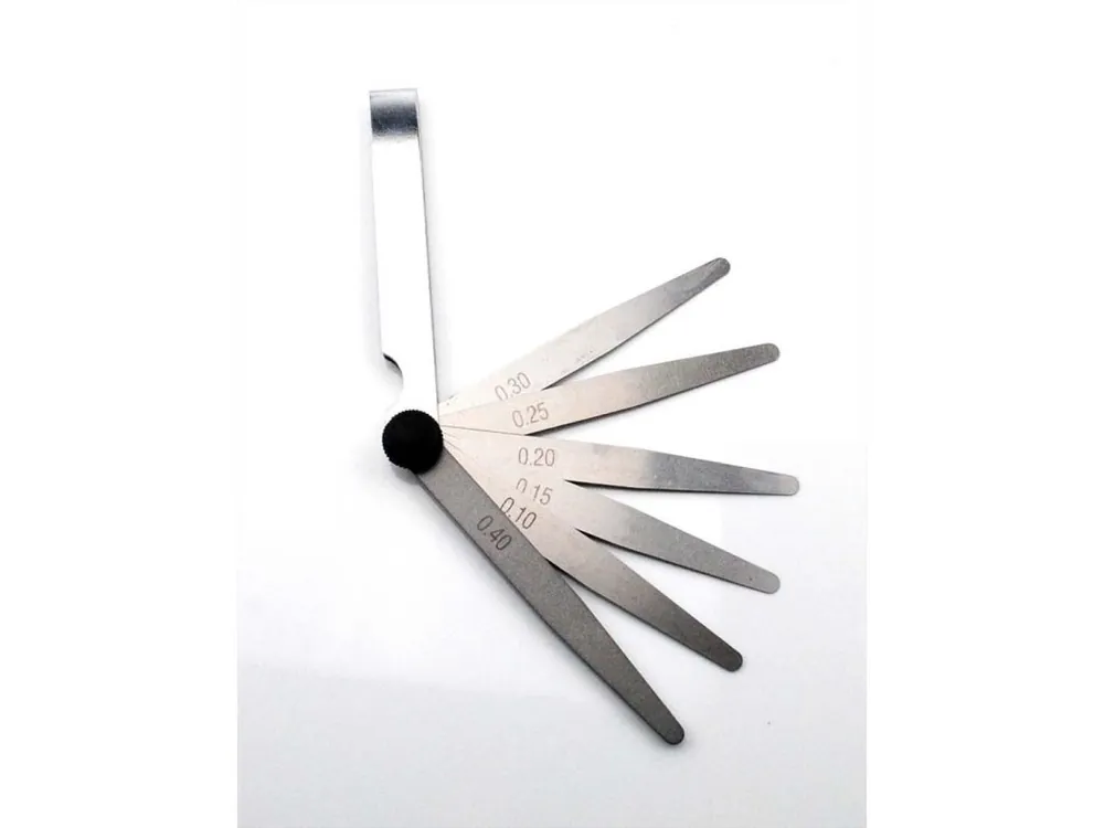 Must-Have Spárové měrky ELDI pro dvoukolové stroje, 6 listů, pro moped mokick