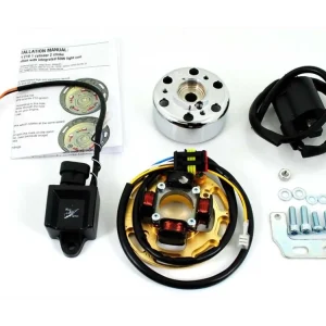 Zapalování 60 W, polové kolo 71 mm, 310 g, kužel 15,4 mm x 11 mm pro Kreidler Florett Flory, Zündapp KS 50, GTS C 50 Sport, CS, CX, Hai, ZD, Tomos A 35, APN Garance Vrácení Peněz