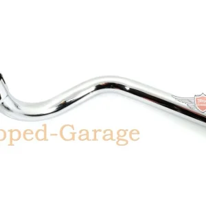 Super Cena Příruba výfuku 28 mm 330 mm chrom pro Kreidler, Florett, Flory, moped, moped, mokick