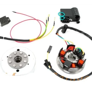 Hit Sezóny Zapalování Star 6 V 70–80 W 90 mm pro Kreidler Florett RS, RMC, RM, TM, LF, LH, Flory, Zündapp KS 50, GTS C CS, CX, Hai, ZD, ZL, ZX, Puch Monza, Cobra, Racing M, Hercules Prima 1, 2, 3, 4, 5, M4, M5 – SACHS TYPE 505 motor