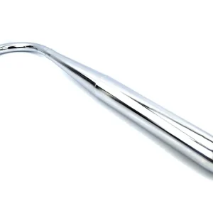 Výfuk Jamarcol, jednodílný, 70 mm, se zahnutým připojením na přírubu 32 mm, pro Zündapp GTS 50, C 50 Sport, CS 25, ZD Víkendová Akce