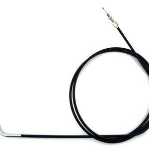 Plynové lanko v černém kovovém provedení pro Hercules R 50, 50 S, KTM Ponny, Rabeneick skútr Vysoce Kvalitní