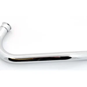 Poslední Šance Výfuková příruba chrom 37,80 mm x 28 mm pro Hercules MK 1, 2, 3M, 4M, DKW RT 139 M