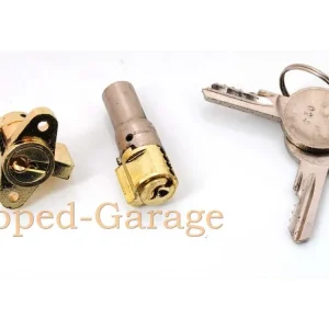 Prémiový Sada zámku, průměr montážního otvoru 12,5 mm, uzamykací čep 10 mm, délka 37 mm, pro Kreidler, Florett K 54