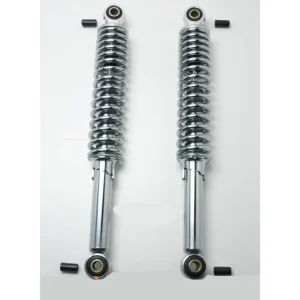 Oblíbený Tlumič pérování, chrom, 320 mm, 5polohově nastavitelný, pouzdra 10 mm, plastový adaptér 8 mm, pro Kreidler, Zündapp, Hercules, Puch