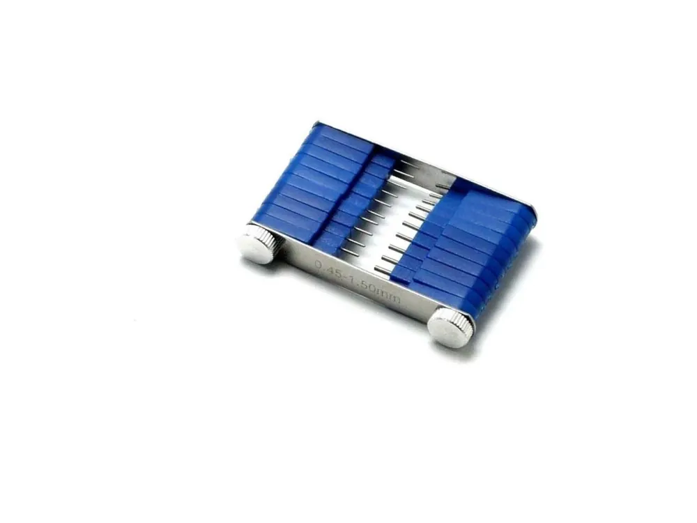 Prémiový Měrka trysek karburátoru ELDI 0,45–1,50 mm pro moped mokick