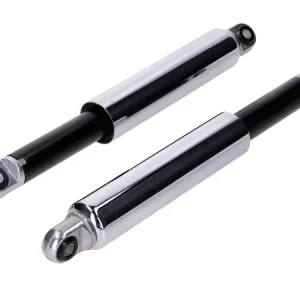 Tlumiče pérování IMCA chrom/černé 360 mm pouzdra 10 mm pro Kreidler, Florett K54 Finální Výprodej