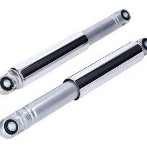 Tlumiče pérování IMCA chrom 290 mm 10 mm 8 mm pro Zündapp Bergsteiger M 25, 50 Limitovaná Edice