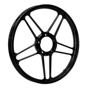 Výprodej Kolo hliníkové černé lesklé 17 palců, přední i zadní, pro Puch Maxi