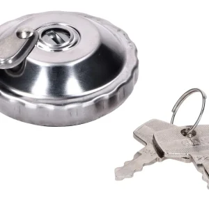 Víčko nádrže s bajonetovým zámkem 30 mm chrom pro Puch Maxi, Tomos Výhodná Nabídka
