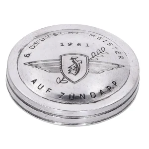 Chromované víčko nádrže s logem pro Zündapp Nejlepší Volba