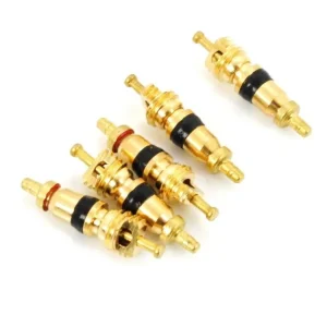 Značkový Mosazný ventilek duše 5 kusů pro Moped, Moped, Mokick, skútr, motocykl