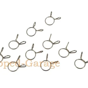 Bezpečná Platba Spona palivové hadice 8 mm, balení 10 ks pro moped, moped, mokick, skútr