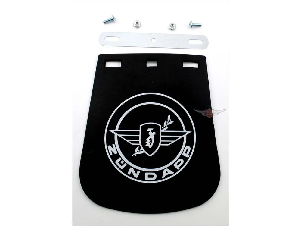 Novinka Gumová zástěrka 165x140 mm černá pro Zündapp, GTS, KS, C, CS, CX, Hai, ZD