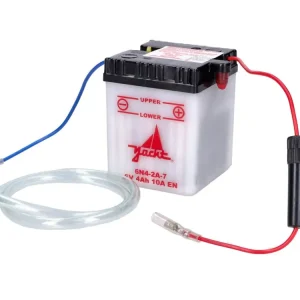 Cenově Výhodný Baterie s držákem pojistky 6 Volt 4 Ah 6N4-2A-7 pro Honda MT / MB 50–80 ccm