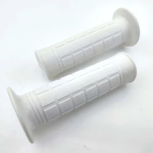 Ihned K Objednání Gumové gripy LUSITO Bílé 22/24 mm 110 mm Pro Zündapp, Kreidler, Hercules, Puch, Simson