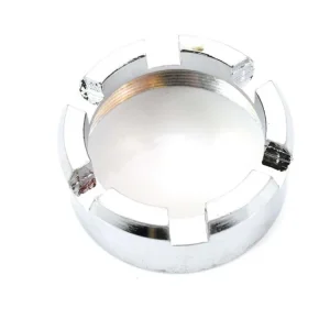 Značkový Matice příruby M40 35 mm chrom pro Yamaha FS 1, DX, RD, DT 50, 80