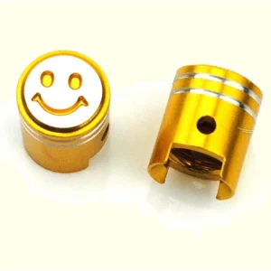 Hliníkové zlatě eloxované krytky ventilků pro Moped, Moped, Mokick Odeslání Ihned