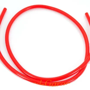 Luxusní Palivová hadička neonově červená 1 metr 5–6 mm pro Zündapp, Kreidler, Hercules, Puch, Simson, moped, moped