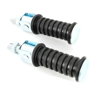 Přímo Od Výrobce Sada stupaček M12 x 25 mm 105 mm 30 mm černá pro Yamaha DT 50, 80, 125, RD, FS, DX