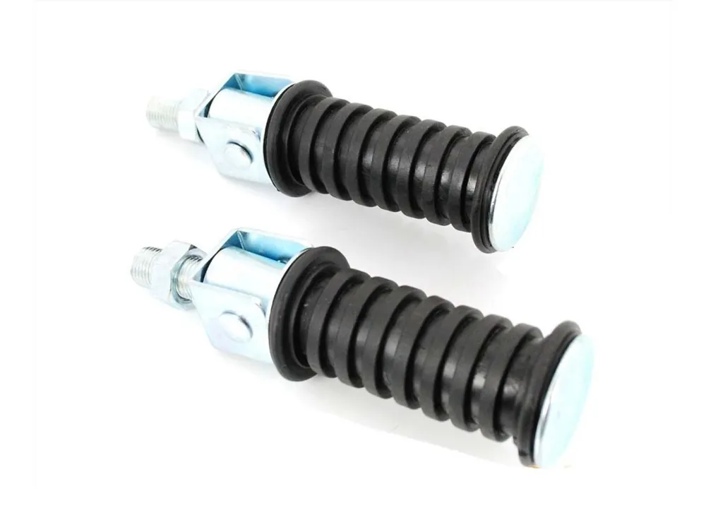 Přímo Od Výrobce Sada stupaček M12 x 25 mm 105 mm 30 mm černá pro Yamaha DT 50, 80, 125, RD, FS, DX