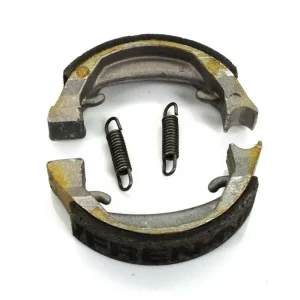 Cenový Hit Brzdové destičky Newfren 80 x 18 mm pro Honda Camino PA 50, Puch Maxi PX, PF s drátěnými koly, Monza 4 SL, GP, Cobra, Imola X GX, Peugeot 103, 104, 105, SP, Fox, KTM 50 SX, SXR, Kreidler Flory, MF 20, 22, 32, 2, MP 1, Motobecane Atom, s nábojem Leleu