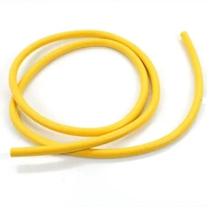 Zapalovací kabel 1 m žlutý silikonový D=7 mm pro Zündapp, Kreidler, Hercules, Puch, KTM, DKW, Moped, skútr, motocykl Hromadná Objednávka