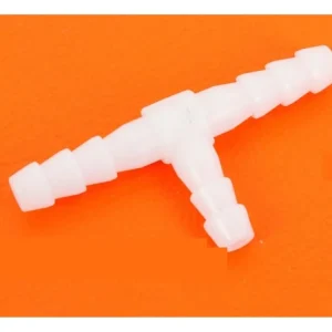 Rychlé Dodání Plastový T-kus 6 mm bílý pro Hercules, Prima GT, GX