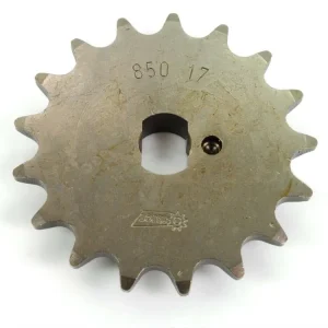 Pastorek Esjot ocelový 17 zubů 16x11 mm oválné uchycení pro Zündapp CS 25 Type 448-140, 448-141, Hai 448-150, CX 448-151, C 50 Sport 529, R Scooter 561, ZL Moped Mokick Speciální Cena