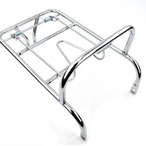 Chromovaný nosič zavazadel pro Zündapp GTS 50, C 50 Sport, KS Type 517 Dokud Zásoby Vydrží