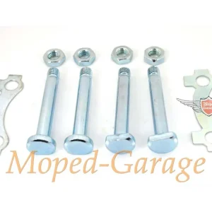 Vysoce Kvalitní Zajišťovací stavěcí šrouby, pojistné podložky, matice M8 x 56 mm pro Yamaha RD FS 1, DT 50