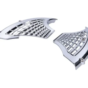 Akční Cena Hliníkové andělské křídlo, chromované pro Zündapp KS 50 Sport Combinette Type 510, 515