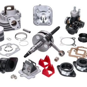 Tuning sada Naraku RevUp hliníkový válec 70 ccm s pístním čepem 10 mm pro Minarelli horizontal AC Profesionální