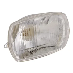 Hranatý světlomet 90x140 mm s dálkovým světlem a parkovacím světlem pro Vespa 50 Special/Elestart Expresní Doručení