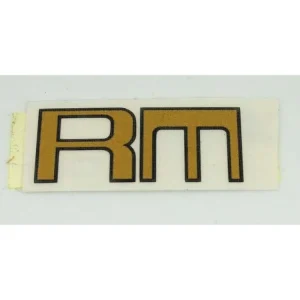 Samolepka na nádrž zlatá/černá 45 mm x 20 mm pro Kreidler, Florett Sezónní Sleva