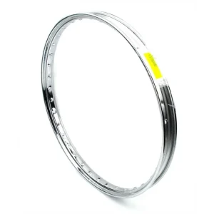 Moderní Chromovaný ráfek 1.25x19, 36 děr, 6 mm pro Kreidler, Zündapp, Miele, Göricke, Gritzner, NSU, Simson, Hercules, Puch, Rixe, KTM