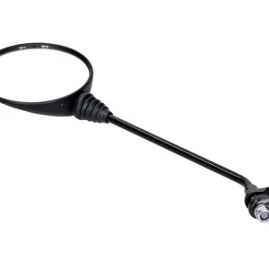 Zrcátko černé 115 mm s objímkou 230 mm pro Piaggio, Vespa, Boxer Nejlepší Volba
