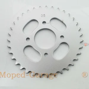 Kup Teď Rozeta Presto hliníková 35 zubů se 4 otvory pro KTM 505, Garelli Cross 40, Hercules Optima Prima 1-6, MP 2, 4, MF 3, M 6, HR Hobby Rider, P 1, MX SX, 5, Pronto, Presto, Zündapp A 25 Automatic Typ 460-01, 460-02