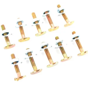 Sada šroubů M3 x 18 mm s maticemi a podložkami pro Hercules K 50, 75, 125, MK, 220, Kreidler Florett, Zündapp Sport Combinette, GTS, KS, C, Puch, Miele, DKW, KTM, Rixe, NSU Cenový Hit